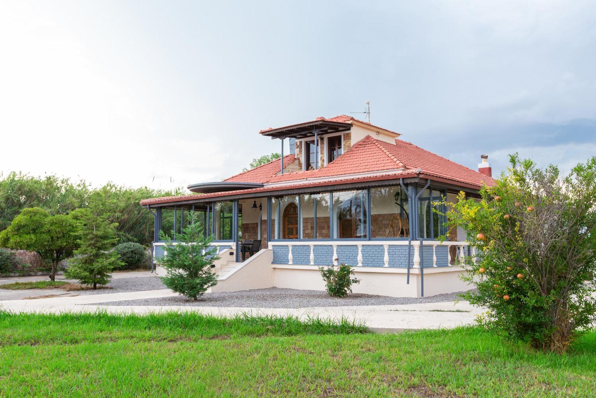 Vila Psani Villa Nafpaktos Buitenkant foto